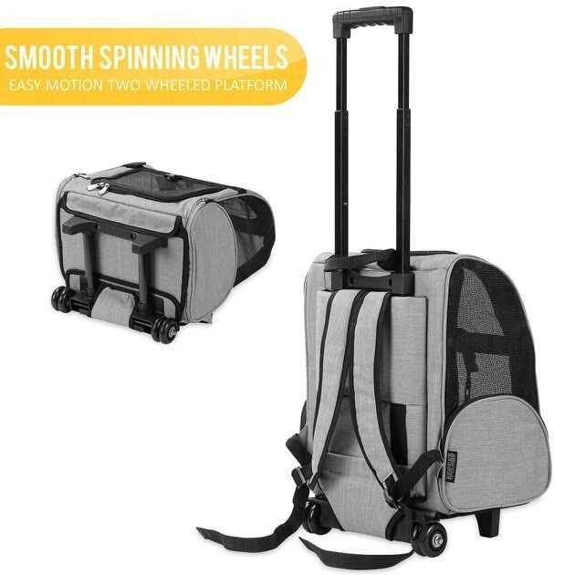 Backpack Pet Travel Carrier with Wheels R594112