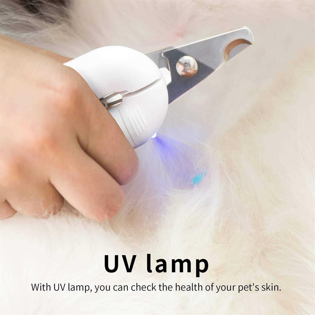 Pet Nail Clipper with LED Light P210