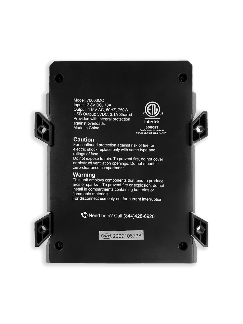 750 Watts Vehicle Power Inverter I981816