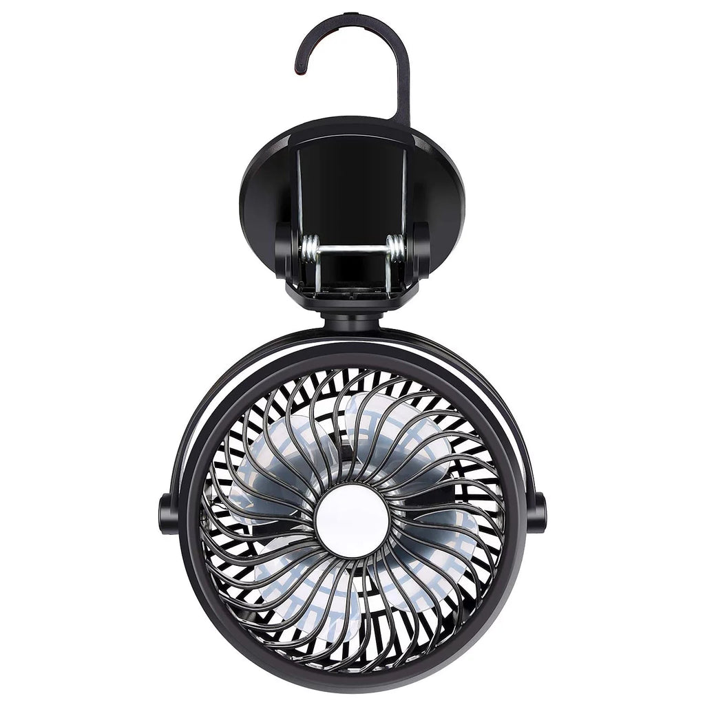 Portable Clip on Fan Black O83725