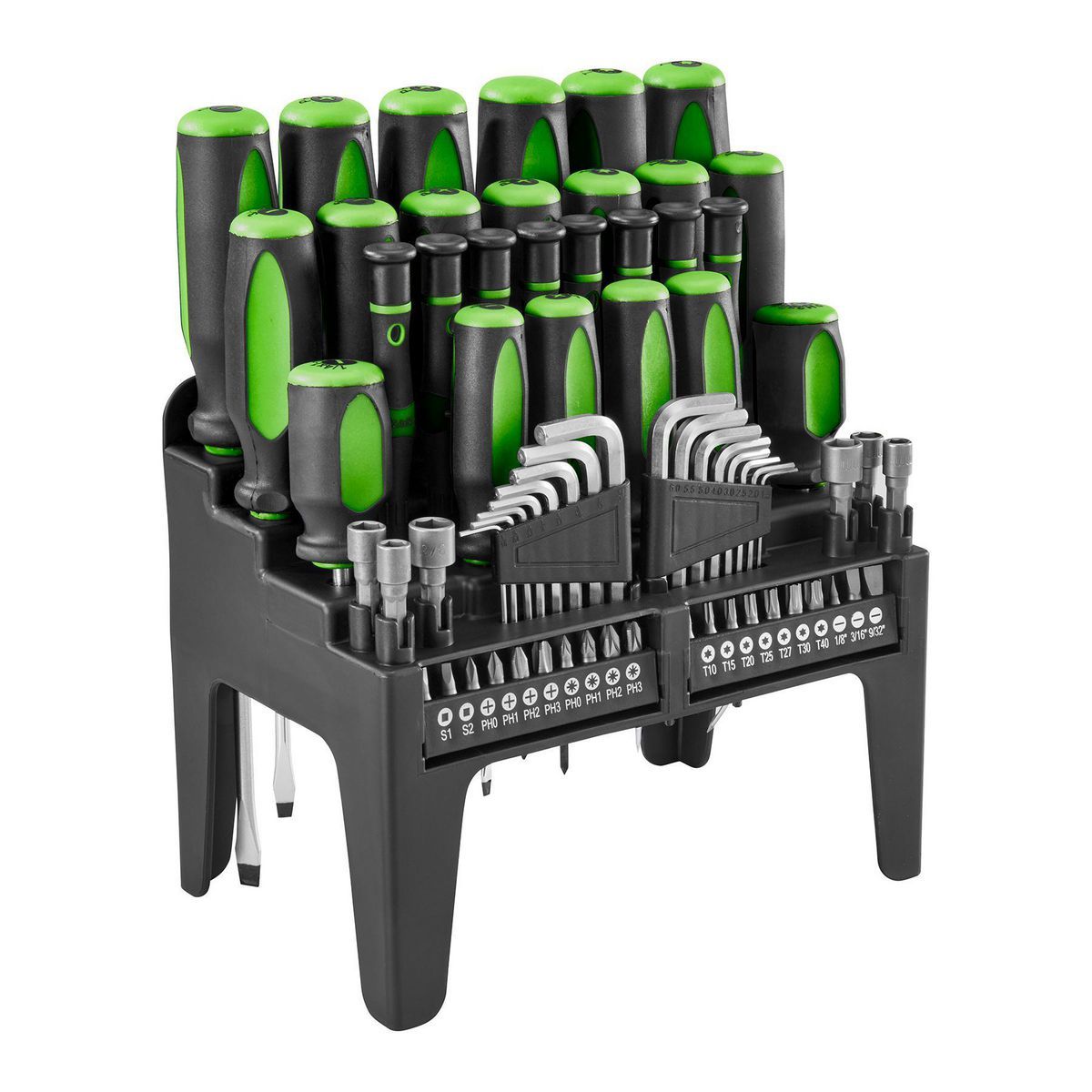 Comfort-Grip Screwdriver Set, 70-Piece I86088