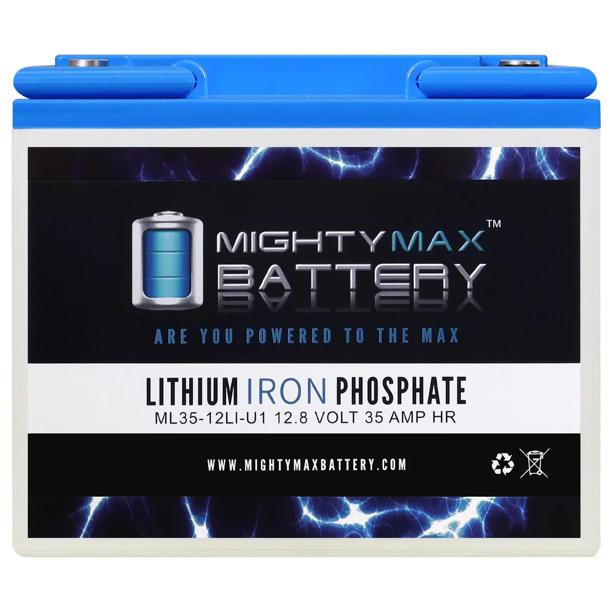 12V 35AH U1 Lithium Battery P92096