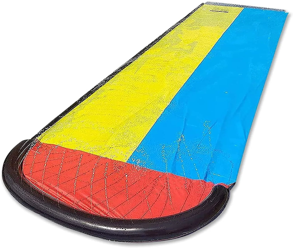 15.5ft Double Race Lawn Water Slides K35440