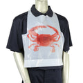 Adult Poly Bibs with Crab Design Package of 500 H559