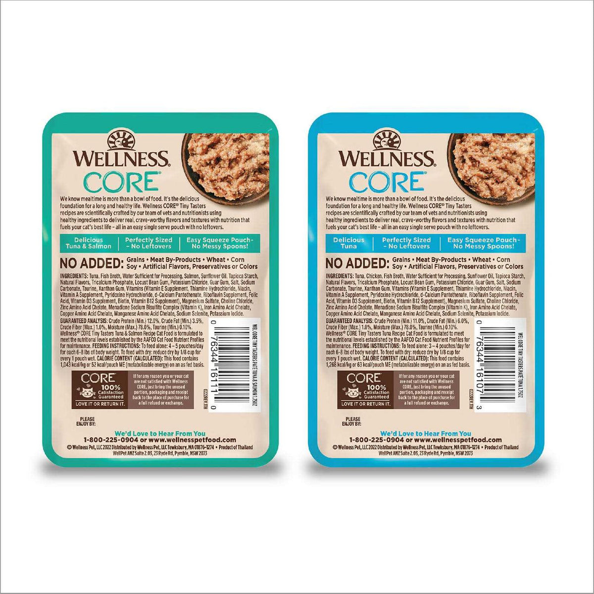 Grain-Free Cat Food Pouches F6486