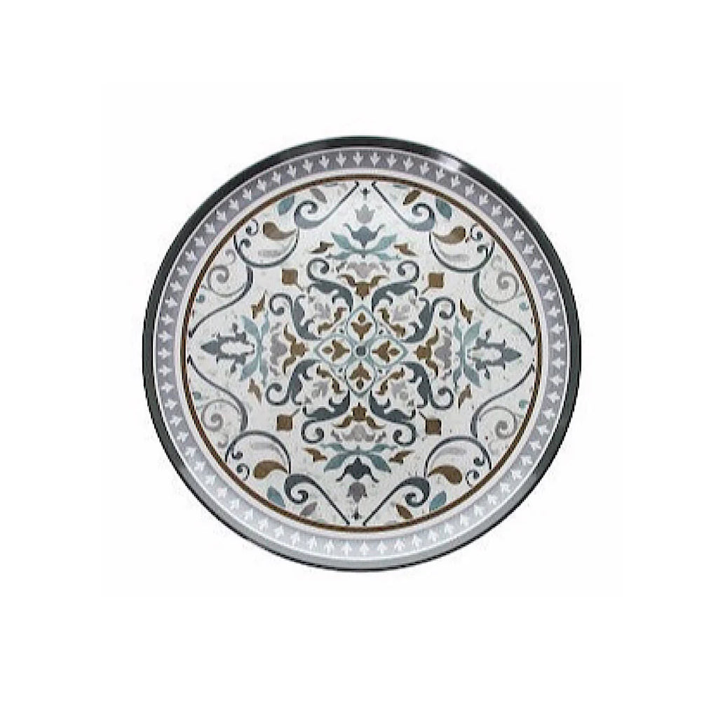 Melamine Round Tray 48x34cm W8675