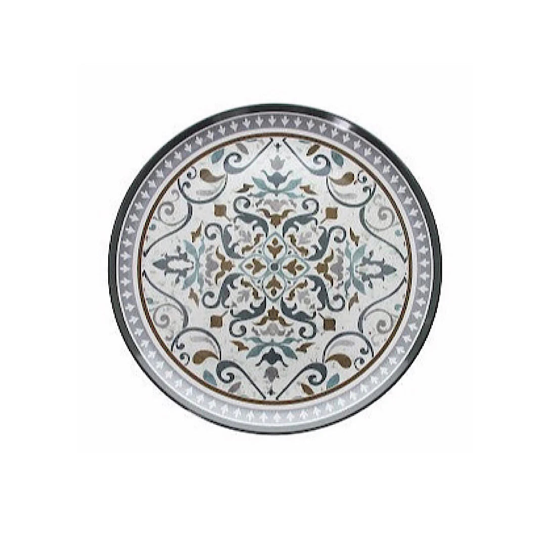 Melamine Round Tray 48x34cm W8675